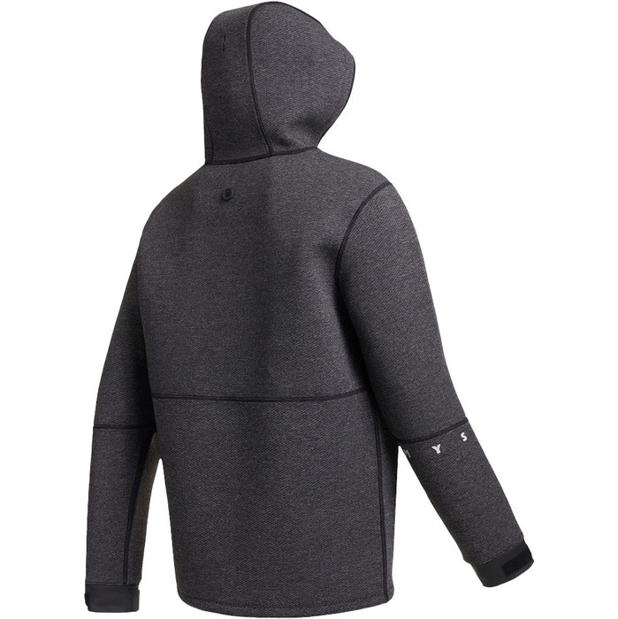 2023 Mystic Hombres Voltage Sweat 3mm Sudadera De Neopreno Con Capucha 35017.230355 - Grey